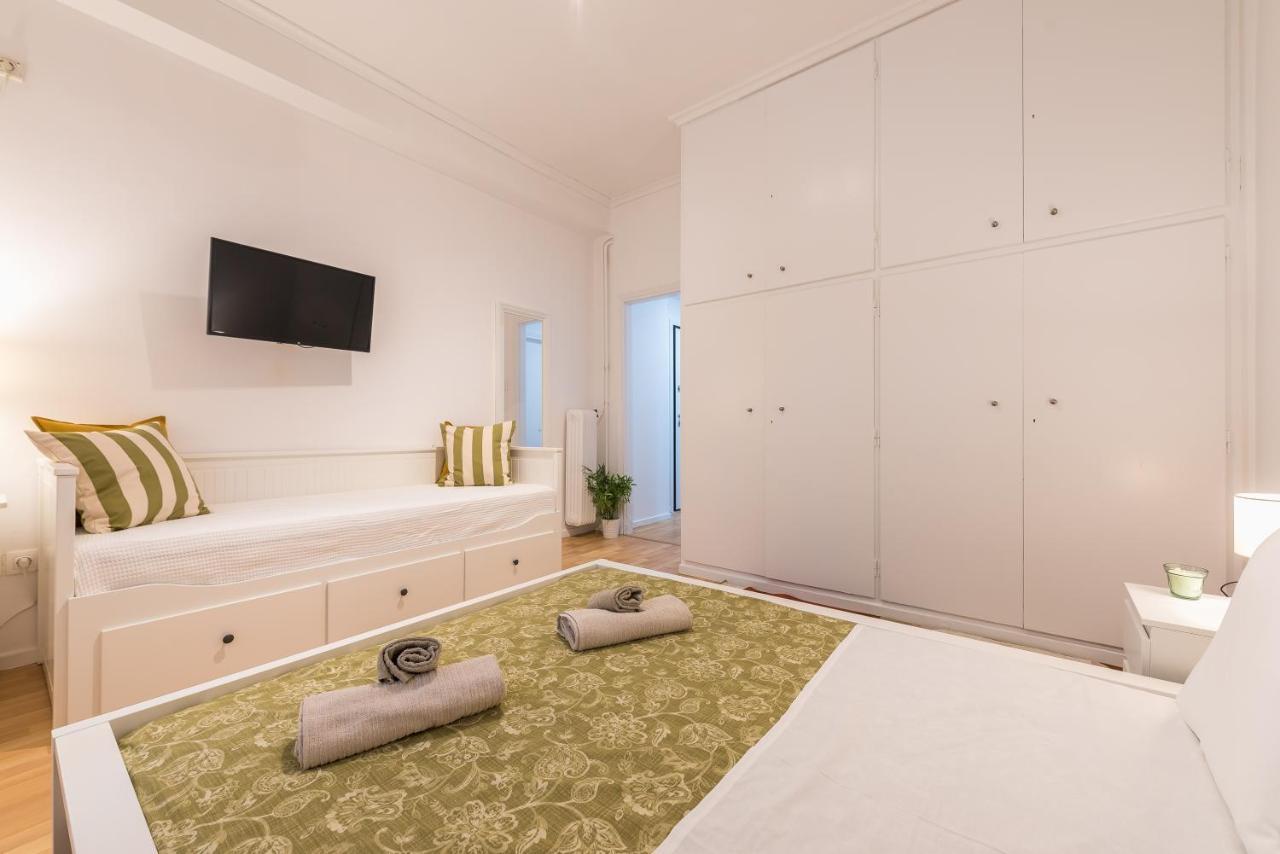 Apartment At Megaro Mousikis St Semi Basement 1Bed 2 Pers Atena Exterior foto